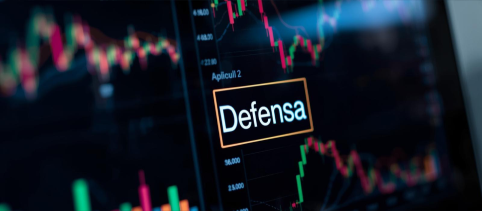 Imagen cabecera, artículo de blog "Por qué los inversores están mirando a Defensa como nunca antes."